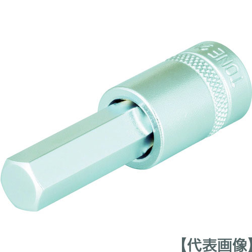 ＴＯＮＥ　ヘキサゴンソケット　７ｍｍ　長さ２６ｍｍ（2H-07）369-4526【ＴＯＮＥ（株）】