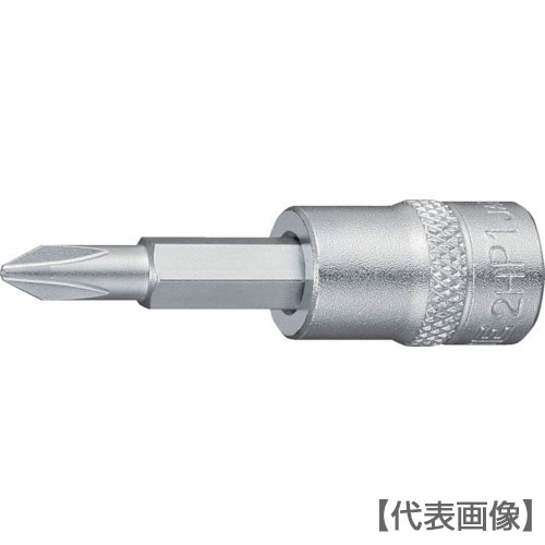 ＴＯＮＥ　ドライバービットソケット　（＋）Ｎｏ．１（2H-P1）369-4551【ＴＯＮＥ（株）】