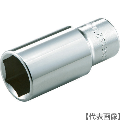 ＴＯＮＥ　ディープソケット（６角）　３ｍｍ（2S-03L）369-4585【ＴＯＮＥ（株）】