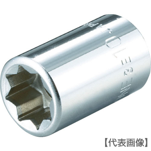ＴＯＮＥ　ソケット（８角）　７ｍｍ（3.00E-07）369-4976【ＴＯＮＥ（株）】