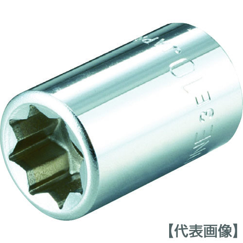 ＴＯＮＥ　ソケット（８角）　５．５ｍｍ（3E-5.5）369-5018【ＴＯＮＥ（株）】