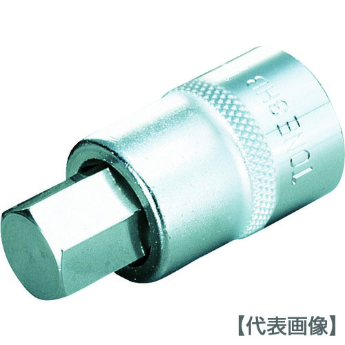 ＴＯＮＥ　ヘキサゴンソケット（インチ）　吋目　１／２ｉｎｃｈ　ビット長さ１４ｍｍ（3HB-16）369-5140【ＴＯＮＥ（株）】