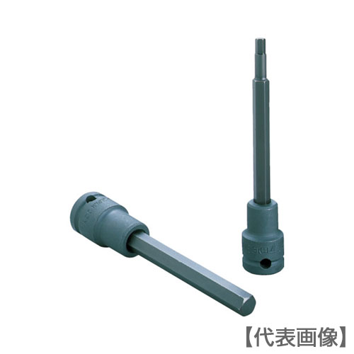 ＴＯＮＥ　ロングヘキサゴンソケット（強力タイプ）　１２ｍｍ（3KH-12L）369-5301【ＴＯＮＥ（株）】