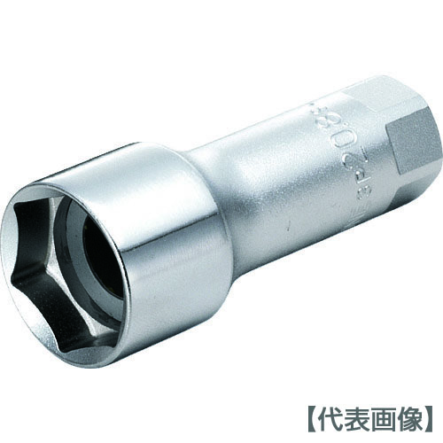 ＴＯＮＥ　ソケット（自動車整備用）　プラグソケット（６角・マグネット付）　対辺寸法２０．８ｍｍ（3P-20.8S）295-3234【ＴＯＮＥ（株）】