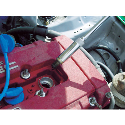 ＴＯＮＥ　ソケット（自動車整備用）　プラグソケット（６角・マグネット付）　対辺寸法２０．８ｍｍ（3P-20.8S）295-3234【ＴＯＮＥ（株）】