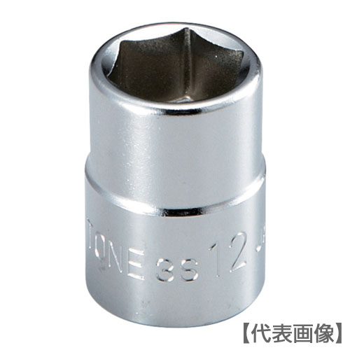 ＴＯＮＥ　ソケット（６角）　対辺寸法７ｍｍ　全長２６ｍｍ（3S-07）122-2678【ＴＯＮＥ（株）】