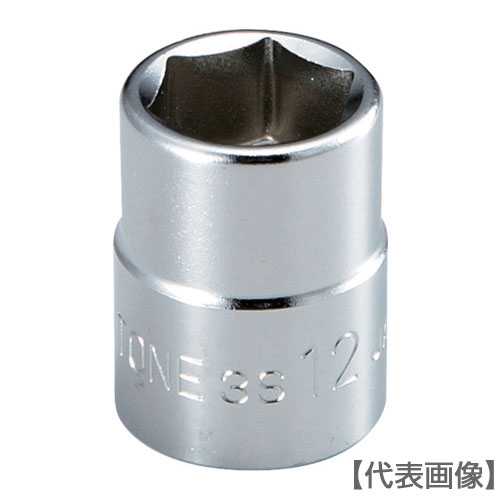 ＴＯＮＥ　ソケット（６角）　対辺寸法１１ｍｍ　全長２６ｍｍ（3S-11）122-2911【ＴＯＮＥ（株）】