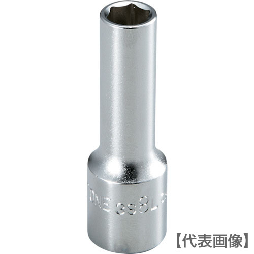 ＴＯＮＥ　ディープソケット（６角）　対辺寸法１３ｍｍ　全長５４ｍｍ（3S-13L）122-4280【ＴＯＮＥ（株）】
