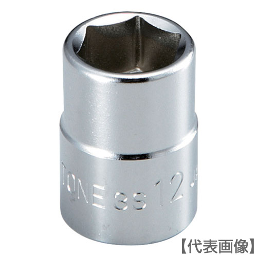 ＴＯＮＥ　ソケット（６角）　対辺寸法５．５ｍｍ　全長２６ｍｍ（3S-5.5）361-6525【ＴＯＮＥ（株）】