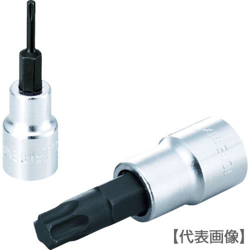 ＴＯＮＥ　トルクスソケット（強力タイプ）　Ｔ１０（3TX-T10）369-5832【ＴＯＮＥ（株）】
