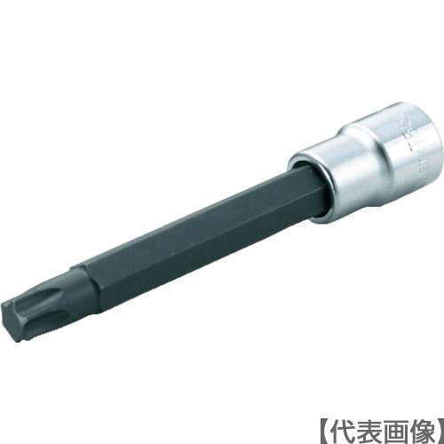 ＴＯＮＥ　ロングトルクスソケット（強力タイプ） Ｔ２０（3TX-T20L）396-3829【ＴＯＮＥ（株）】