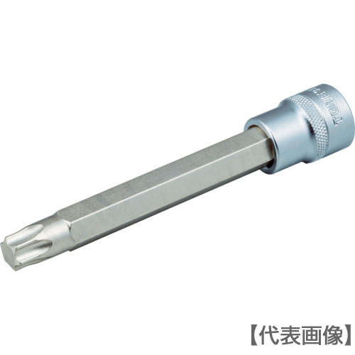 ＴＯＮＥ　ロングトルクスソケット（強力タイプ）　Ｔ２５（3TX-T25L）396-3845【ＴＯＮＥ（株）】