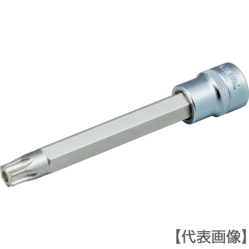 ＴＯＮＥ　ヘックスローブソケット　ロングトルクスソケット（いじり防止タイプ）　Ｔ４０　先端寸法６．６ｍｍ（3TX-T40HL）396-3896【ＴＯＮＥ（株）】