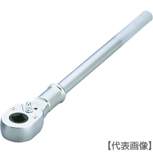 ＴＯＮＥ　ラチェットハンドル　歯数２４枚　差込角１９．０ｍｍ（471B）122-0438【ＴＯＮＥ（株）】