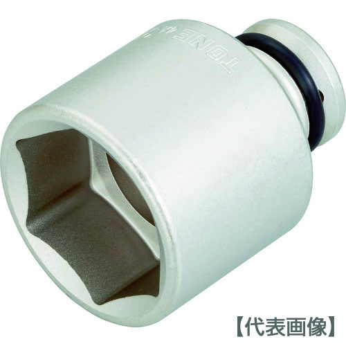 ＴＯＮＥ　インパクト用タイヤソケット（自動車整備用）　対辺寸法３８ｍｍ　全長６５ｍｍ（4A-38T）818-8735【ＴＯＮＥ（株）】