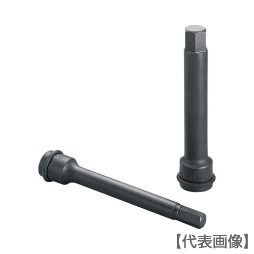 ＴＯＮＥ　インパクト用ロングヘキサゴンソケット　対辺寸法８ｍｍ　差込角１２．７ｍｍ（4AH-08L）119-7151【ＴＯＮＥ（株）】
