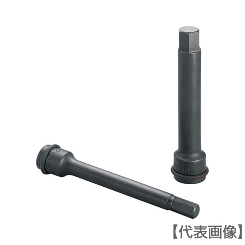 ＴＯＮＥ　インパクト用ロングヘキサゴンソケット　対辺寸法１４ｍｍ　差込角１２．７ｍｍ（4AH-14L）119-7185【ＴＯＮＥ（株）】