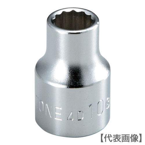 ＴＯＮＥ　ソケット（１２角）　対辺寸法２９ｍｍ　全長４３．５ｍｍ（4D-29）122-3780【ＴＯＮＥ（株）】