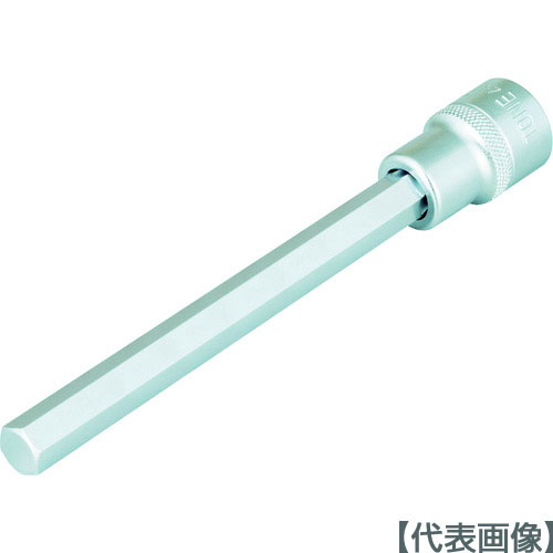 ＴＯＮＥ　超ロングヘキサゴンソケット　対辺寸法３ｍｍ　差込角１２．７ｍｍ（4H-03L150）818-8710【ＴＯＮＥ（株）】