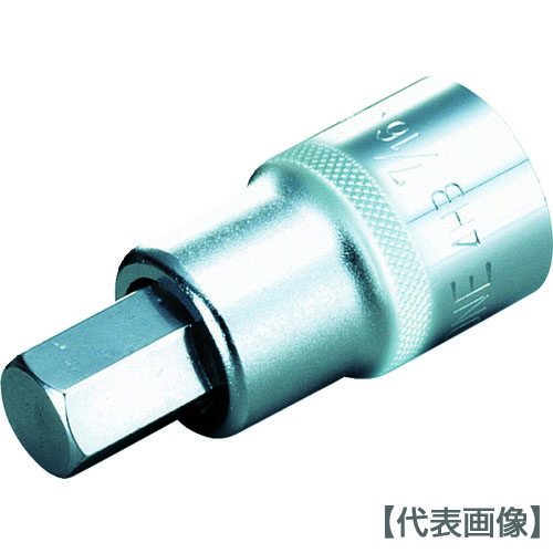 ＴＯＮＥ　ヘキサゴンソケット（インチ）　吋目　１／４ｉｎｃｈ　差込角１２．７ｍｍ（4HB-08）369-6634【ＴＯＮＥ（株）】