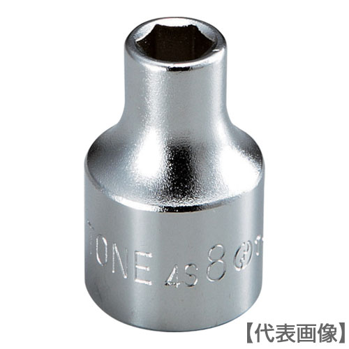 ＴＯＮＥ　ソケット（６角）　対辺寸法１１ｍｍ　全長３５ｍｍ（4S-11）122-2741【ＴＯＮＥ（株）】