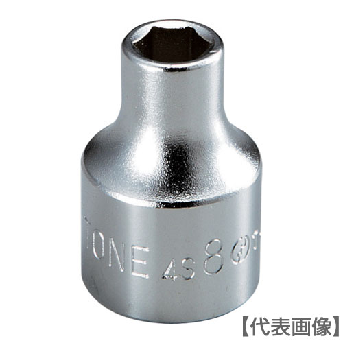 ＴＯＮＥ　ソケット（６角）　対辺寸法３０ｍｍ　全長４７ｍｍ（4S-30）122-3704【ＴＯＮＥ（株）】