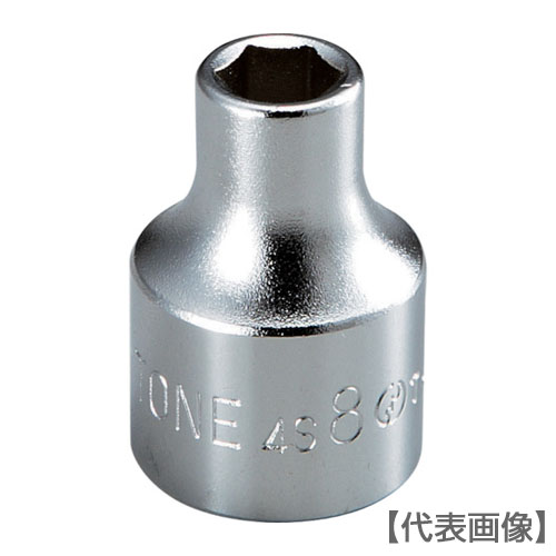 ＴＯＮＥ　ソケット（６角）　対辺寸法３２ｍｍ　全長４７ｍｍ（4S-32）122-3747【ＴＯＮＥ（株）】