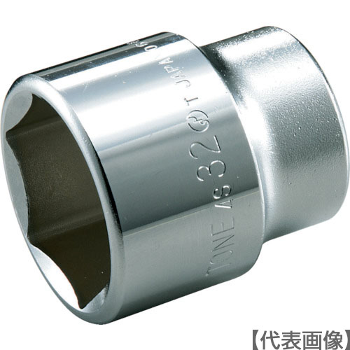 ＴＯＮＥ　ソケット（６角）　３４ｍｍ（4S-34）447-1750【ＴＯＮＥ（株）】