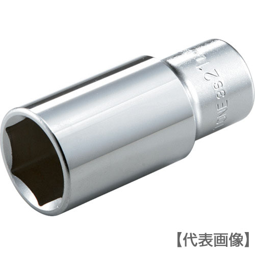 ＴＯＮＥ　ディープソケット（６角）　３４ｍｍ（4S-34L）447-1768【ＴＯＮＥ（株）】