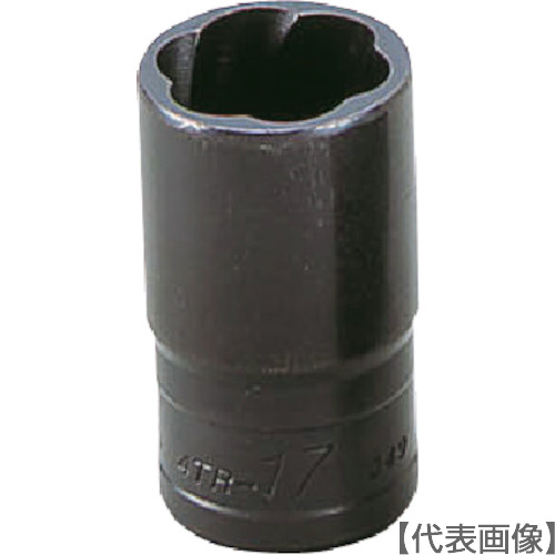 ＴＯＮＥ　ツイストソケット　トルネードソケット　対辺寸法１９ｍｍ　全長３２ｍｍ（4TR-19）310-9941【ＴＯＮＥ（株）】