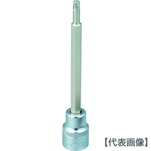 ＴＯＮＥ　ヘックスローブソケット　ロングトルクスソケット（強力タイプ）　Ｔ３０　先端寸法５．４９ｍｍ（4TX-T30L）810-9540【ＴＯＮＥ（株）】