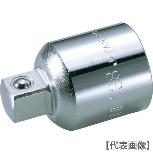 ＴＯＮＥ　ソケットアダプター　差込角９．５／１２．７ｍｍ　全長３２．０ｍｍ（58）120-8616【ＴＯＮＥ（株）】