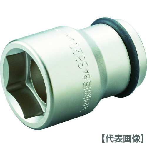 ＴＯＮＥ　ホイルナットコンビソケット　差込角１９．０ｍｍ　対辺寸法３５ｍｍ（6A-3517）369-7088【ＴＯＮＥ（株）】