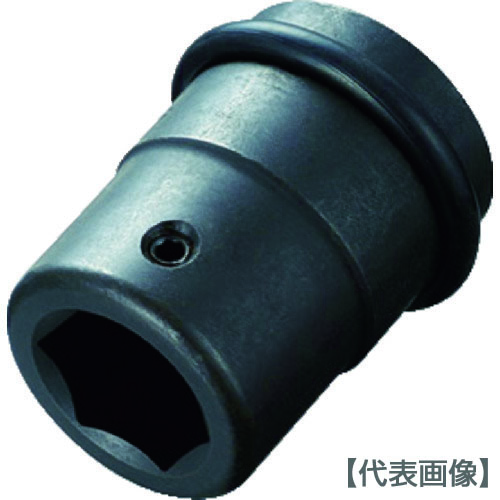 ＴＯＮＥ　インパクト用ヘキサゴンソケット　ビットソケット　差込角１９．０ｍｍ　全長５０ｍｍ（6AH-S21）387-6063【ＴＯＮＥ（株）】
