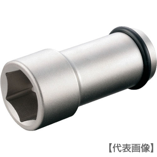 ＴＯＮＥ　インパクト用ロングソケット　対辺寸法１８ｍｍ　全長８５ｍｍ（6NV-18L）387-6098【ＴＯＮＥ（株）】