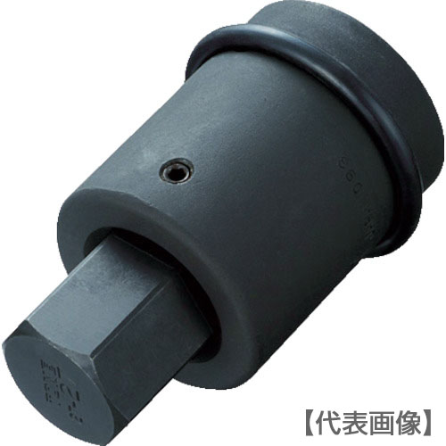 ＴＯＮＥ　インパクト用ヘキサゴンソケット（差替式）　差込角２５．４ｍｍ　対辺寸法３２ｍｍ（8AH-32H）387-6152【ＴＯＮＥ（株）】