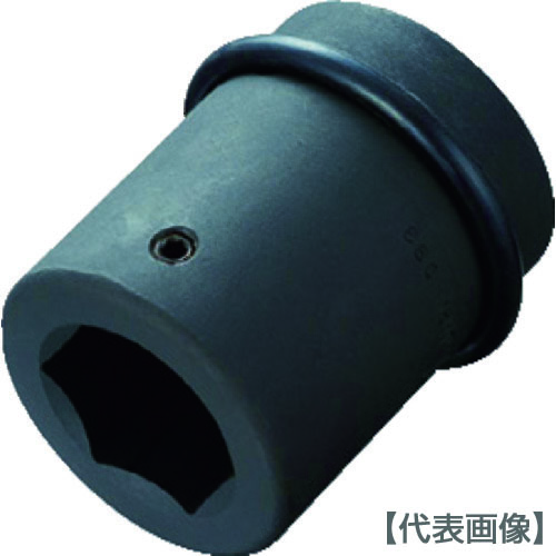 ＴＯＮＥ　インパクト用ヘキサゴンソケット　ビットソケット　差込角２５．４ｍｍ　全長５９ｍｍ（8AH-S21）387-6161【ＴＯＮＥ（株）】