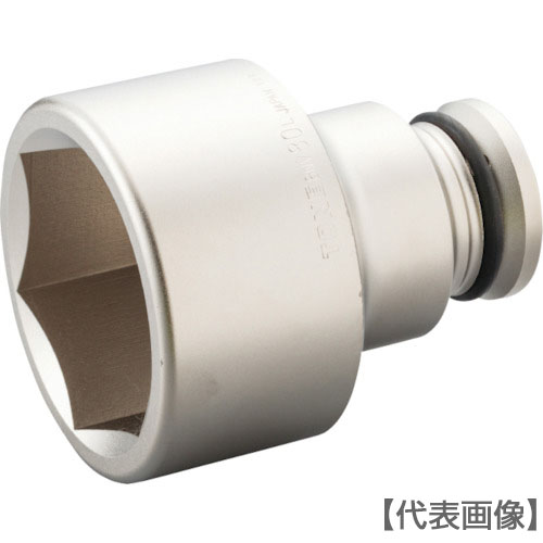 ＴＯＮＥ　インパクト用ロングソケット　対辺寸法２２ｍｍ　差込角２５．４ｍｍ（8NV-22L）810-9676【ＴＯＮＥ（株）】