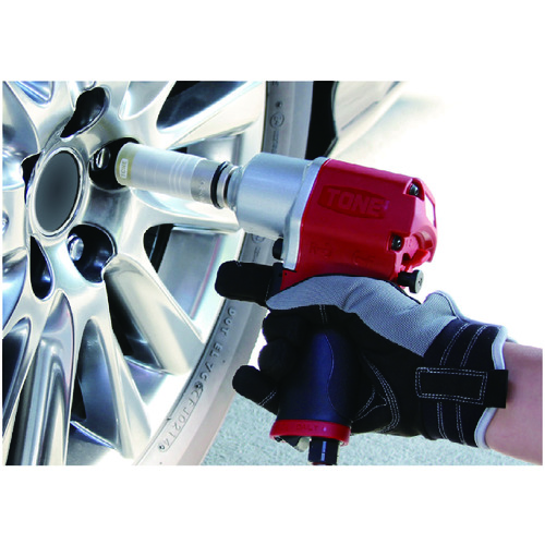 ＴＯＮＥ　エアーインパクトレンチ　能力ボルト径１６ｍｍ　差込角１２．７ｍｍ（AI4161）447-1911【ＴＯＮＥ（株）】