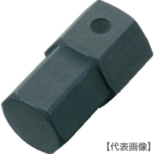 ＴＯＮＥ　インパクト用ヘキサゴンビット　差込角１９．０ｍｍ　対辺寸法２２ｍｍ（BIT21-22）387-6446【ＴＯＮＥ（株）】