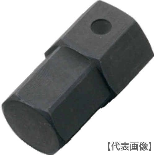 ＴＯＮＥ　インパクト用ヘキサゴンビット　差込角１９．０ｍｍ　対辺寸法２７ｍｍ　奥行４８ｍｍ（BIT27-27）387-6471【ＴＯＮＥ（株）】