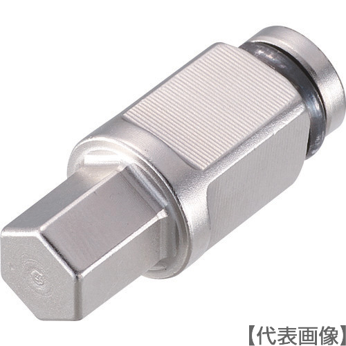 ＴＯＮＥ　ドライバービットソケット　ヘキサゴンビット　差込角９．５ｍｍ　全長３１．５ｍｍ（BIT3-H12）161-1604【ＴＯＮＥ（株）】