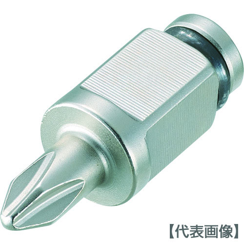 ＴＯＮＥ　ドライバービットソケット　差込角９．５ｍｍ　全長３０．５ｍｍ（BIT3-P2）161-1667【ＴＯＮＥ（株）】