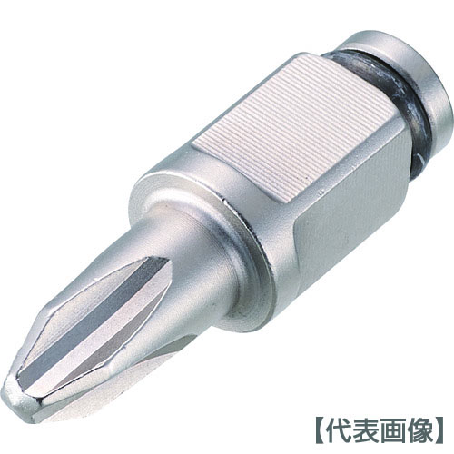 ＴＯＮＥ　ドライバービットソケット　差込角９．５ｍｍ　全長３６．５ｍｍ（BIT3-P4）161-1669【ＴＯＮＥ（株）】