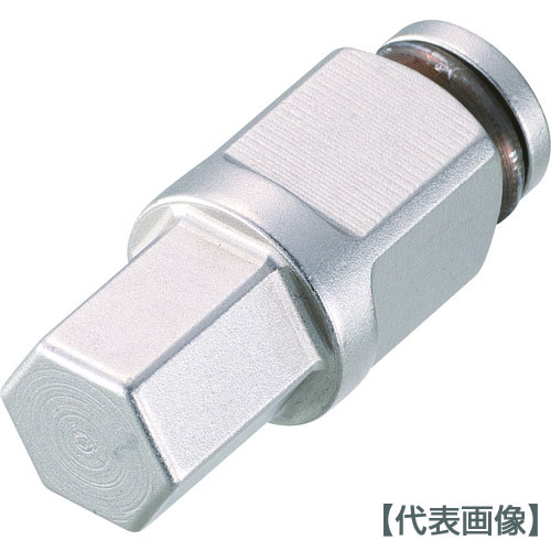 ＴＯＮＥ　ドライバービットソケット　ヘキサゴンビット　差込角１２．７ｍｍ　全長３６．５ｍｍ（BIT4-H14）161-1662【ＴＯＮＥ（株）】