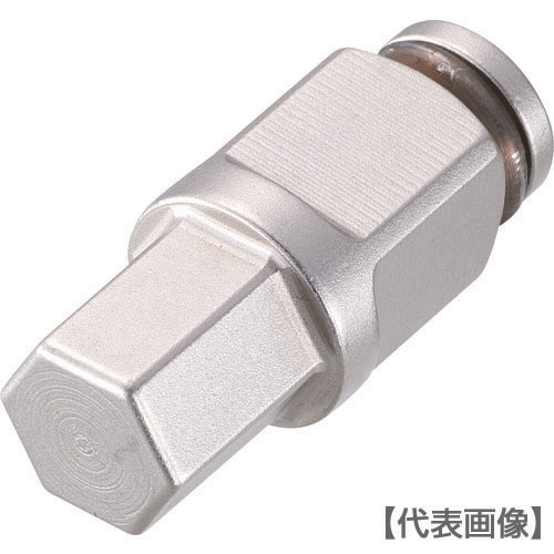 ＴＯＮＥ　ドライバービットソケット　ヘキサゴンビット　差込角１２．７ｍｍ　全長５１．５ｍｍ（BIT4-H22）161-1665【ＴＯＮＥ（株）】