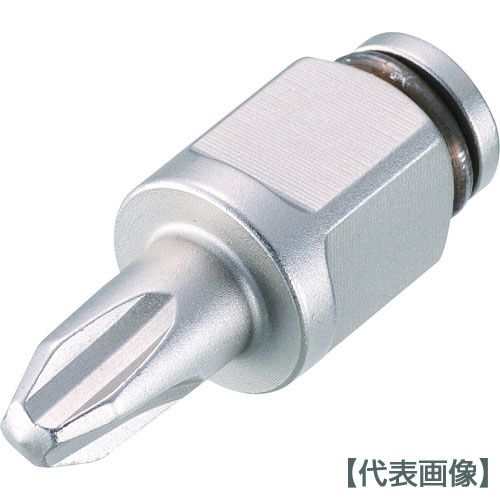 ＴＯＮＥ　ドライバービットソケット　差込角１２．７ｍｍ　全長３３．５ｍｍ（BIT4-P2）161-1712【ＴＯＮＥ（株）】