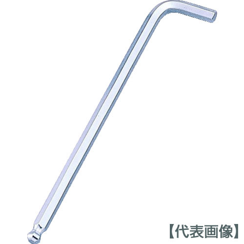 ＴＯＮＥ　ボールポイント六角棒レンチ　マスターツールロングボールポイントＬ形レンチ　対辺寸法８ｍｍ（BL-08）288-1560【ＴＯＮＥ（株）】