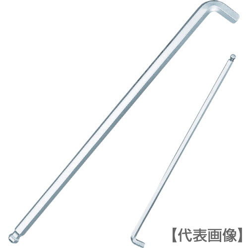 ＴＯＮＥ　マスターツール首下ショートロングボールポイントＬ形レンチ　１／１６吋（BLB-02S）395-6351【ＴＯＮＥ（株）】