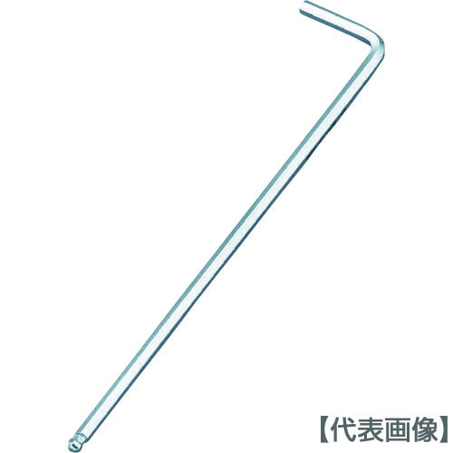 ＴＯＮＥ　マスターツールロングボールポイントＬ形レンチ　吋目　５／６４ｉｎｃｈ（BLB-2.5）323-5025【ＴＯＮＥ（株）】